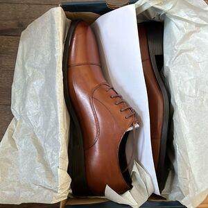 NWT Cole Haan Hawthorne Cap Toe Oxford size 12, Color Tan
